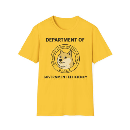 D.O.G.E. Government Efficiency T-Shirt